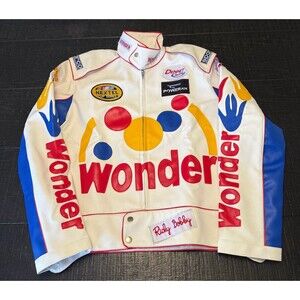 NWT Ricky Bobby Wonder Bread  Racing Jacket Size X-small *Read/Blemishes *